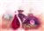 Her Perfume Bottles by Hal Halli