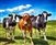 Bovine Mafia giclee canvas by Don Schimmel