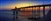 Surf City Panoramic Sunset giclee canvas by Don Schimmel