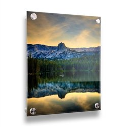 Mamie Lake 2 Mammoth, California. An acrylic image by Kelly Wade