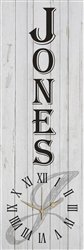 Wood clock