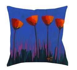 14x14 "Sky High" Decorative Pillow by Jeff Boutin