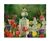 Picket Fence Bouquet by Abraham Hunter, Decorative Wood wall plaque